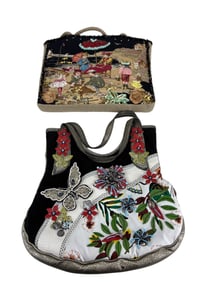 Mary Frances Victorian Seaside & Beaded Handbags