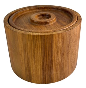 Dansk Jens Quistgaard Staved Teak Wood Ice Bucket