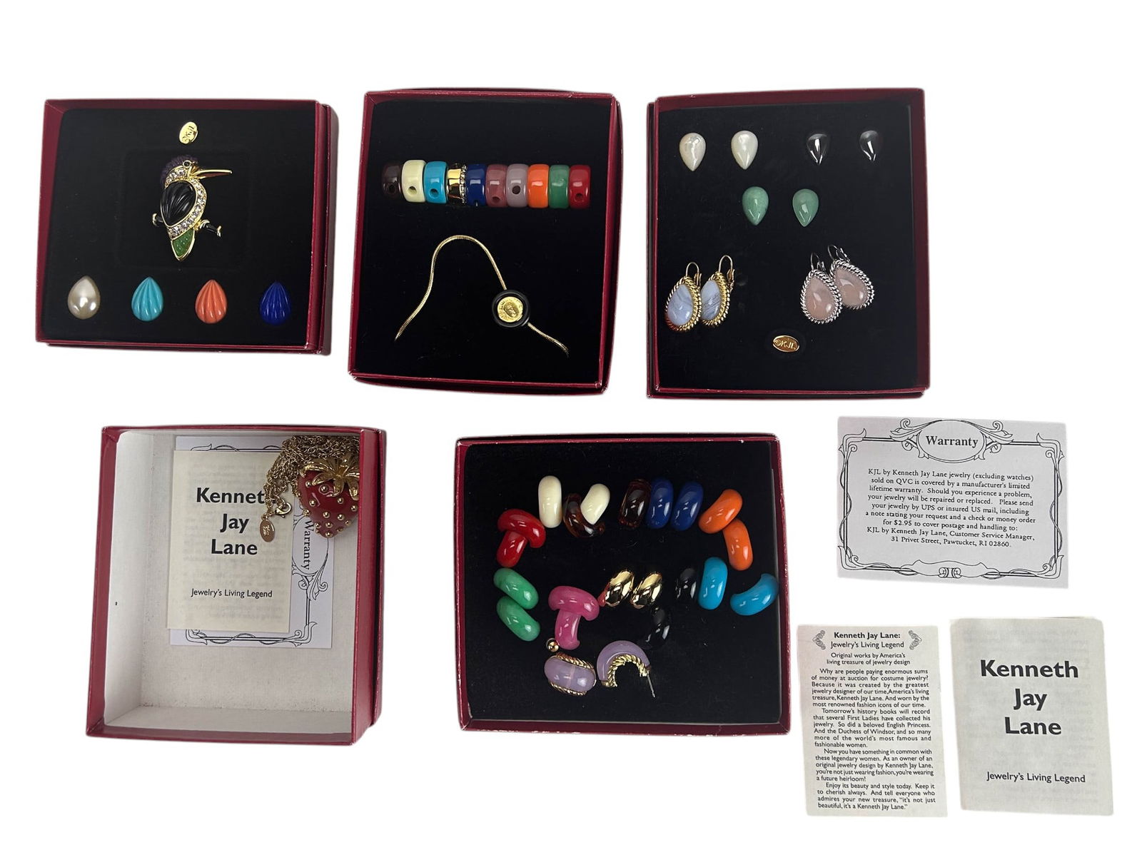 Kenneth Lane Interchangeable Necklace Earring Pin (1 of 6)