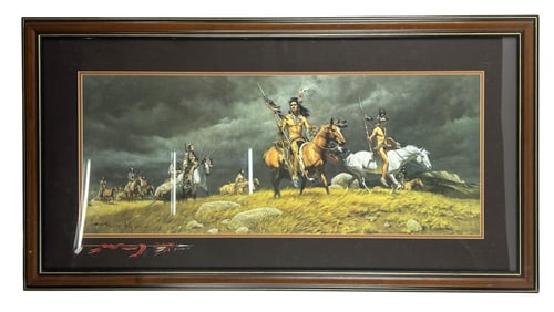 Frank McCarthy 1924-2002 American Indian LE Print