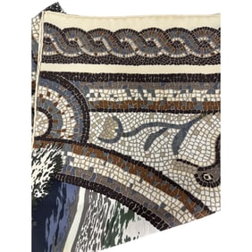 Hermes Sous Le Cedre Luxury Designer Silk Scarf