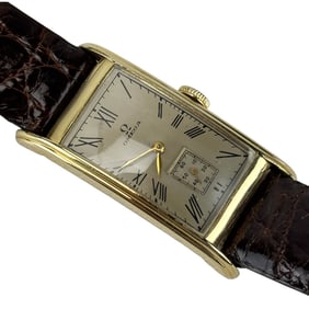 Omega 14K Gold Filled VTG Men's Dress wrist watch