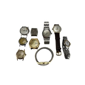 Omega Hamilton Bulova Le Gran Alsta Wrist Watch 9p
