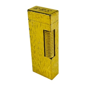 Dunhill Gold Tone Rollagas Cigarette Lighter w Box