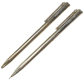 Tiffany Co Sterling Ballpoint Mechanical Pencil 2p