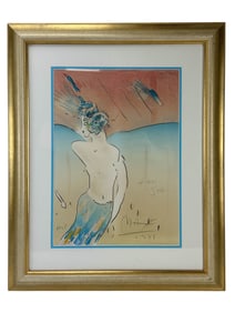 Peter Max b1937 Suzin Pop Art Lithograph SIGNED