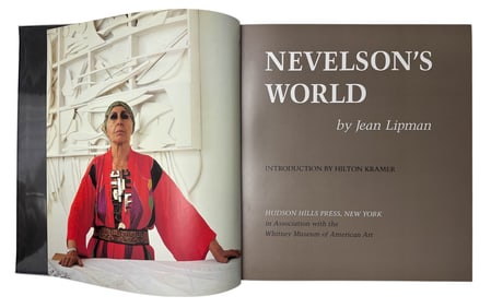 Louis Nevelson 1899-1988 Coffee Table Book 1st Edt