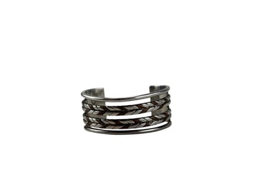 William Spratling Sterling & Copper Cuff Bracelet