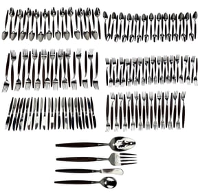 American Tempo Composite Stainless Flatware 144pc