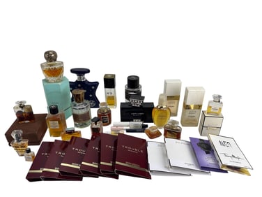 Chanel Tiffany Jean Patou Dior Perfume Bottles LOT