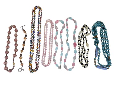 Murano Millefiori Wedding Cake Cloisonne Necklaces