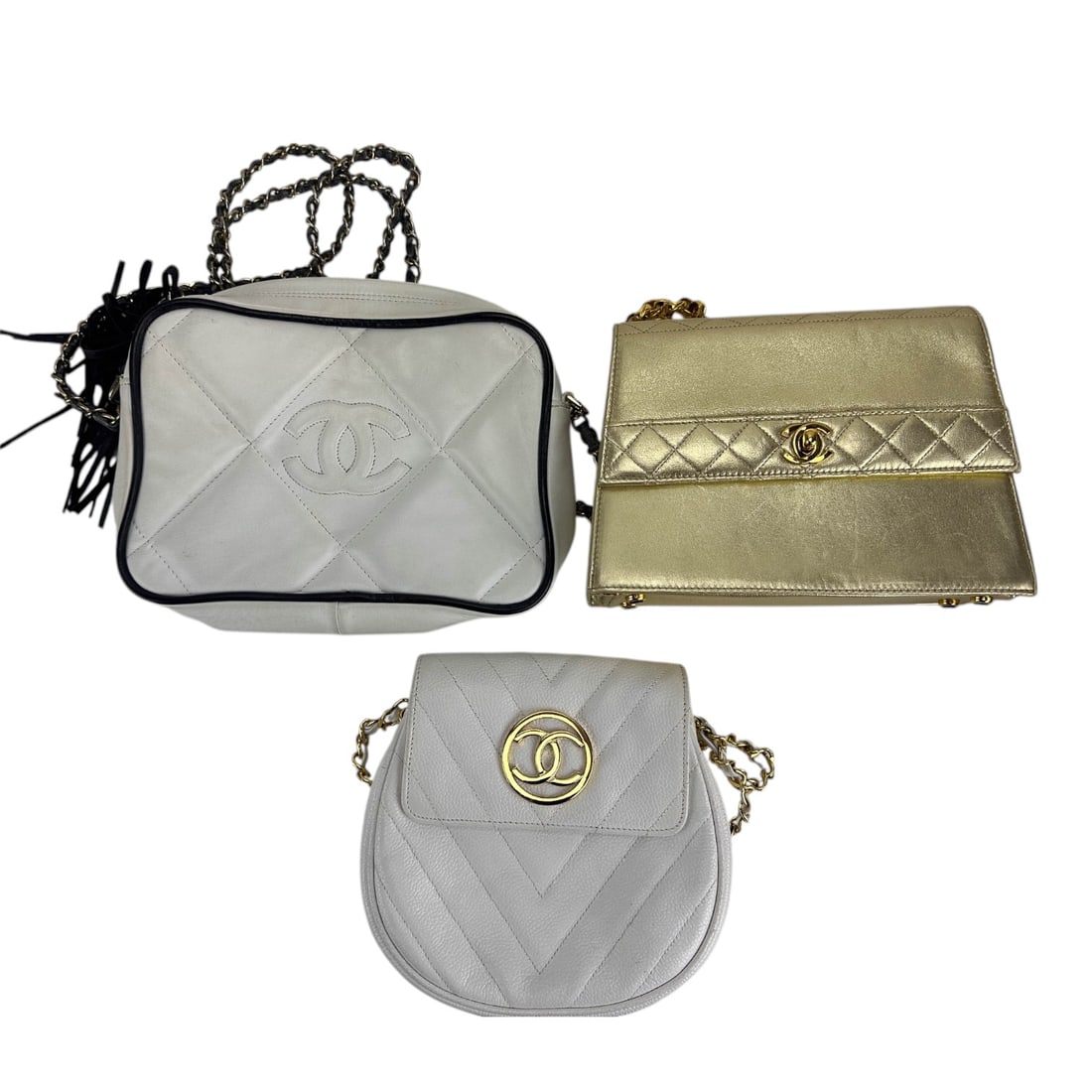 Designer Inspired Evening Handbag Purse Bag 3p LOT (1 of 7)