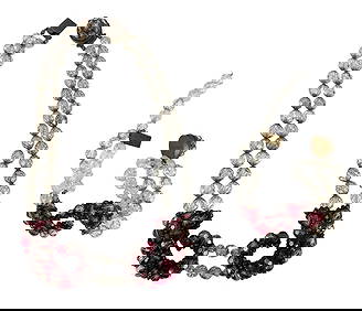 Coppola E Toppo Beaded Choker & Bracelet 2pc LOT (1 of 3)