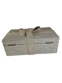 Mainland Smith Style Large Wood Jewelry Chest Box