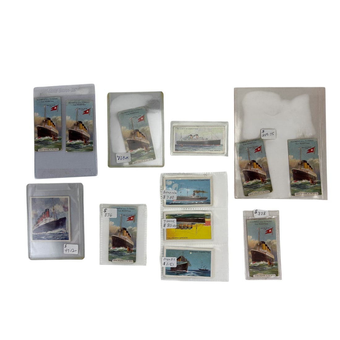 Chocolate & Tobacco Premium Ship Trading Cards 14p (1 of 16)