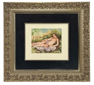 Pierre Auguste Renoir 1841-1919 Color Lithograph