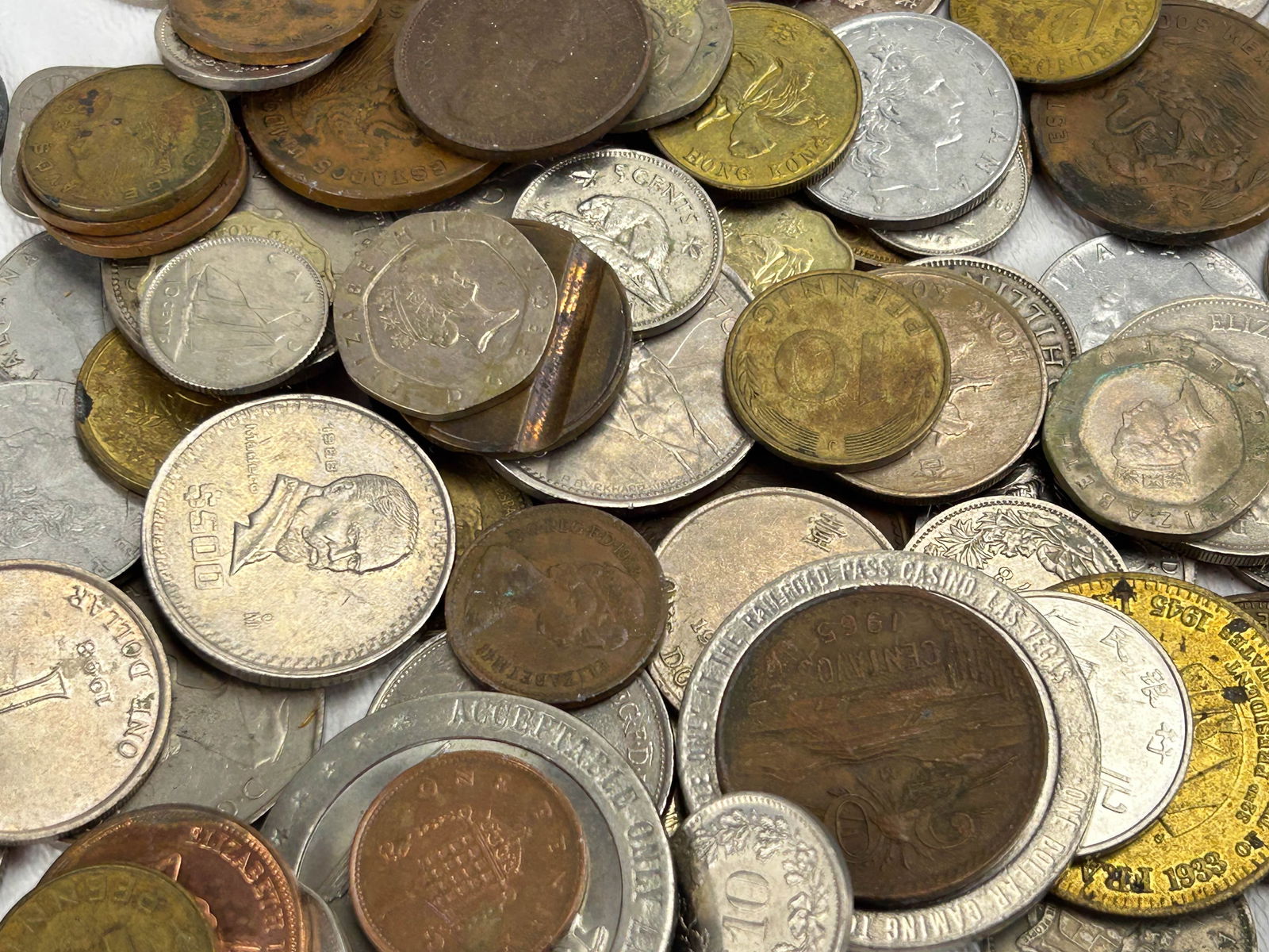 International Mixed World Coin Currency ESTATE LOT (1 of 6)