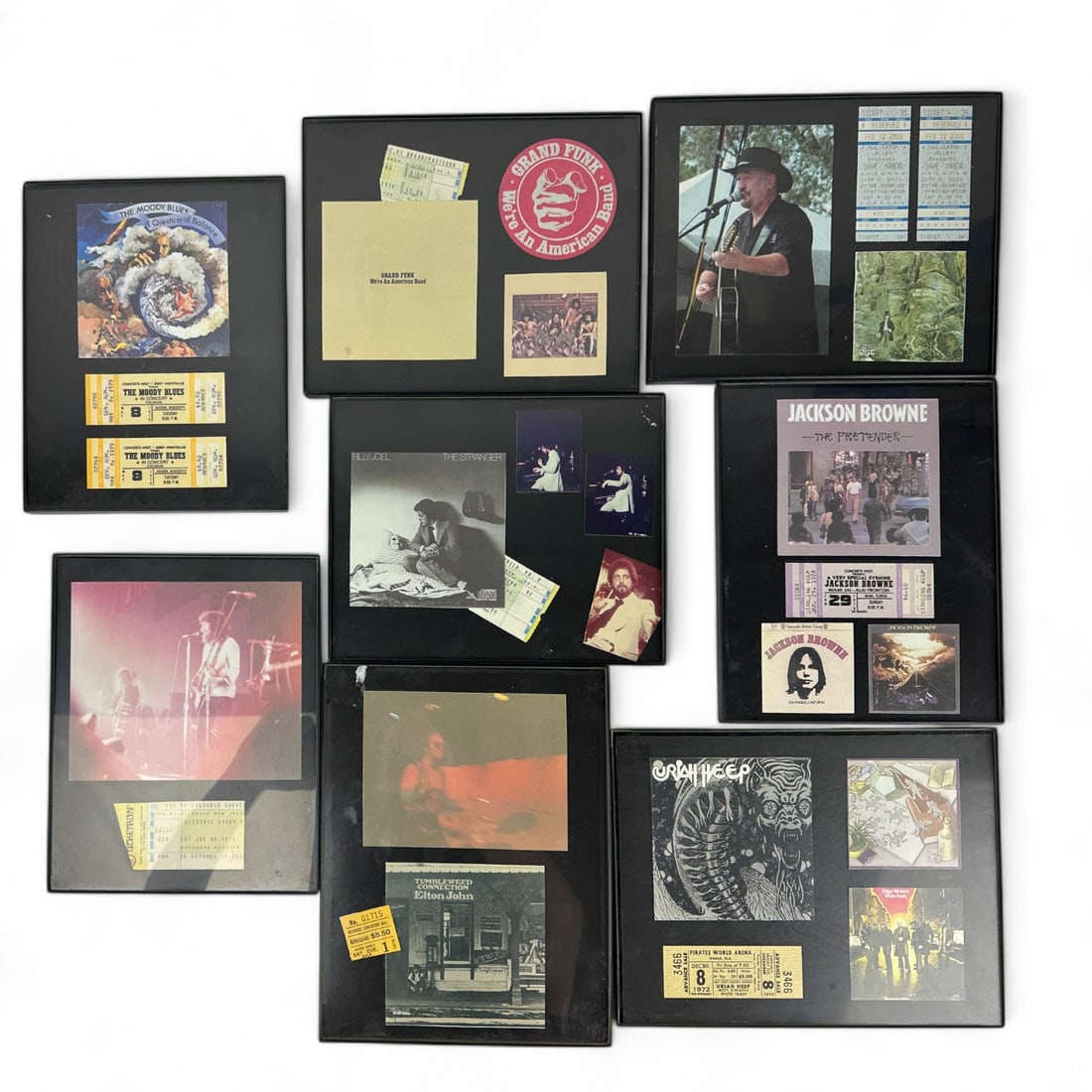 Billy Joel Elton John Rock Music Ticket Stubs 8pc (1 of 7)