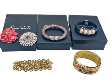 Designer Costume 6 Piece Lot Erwin Pearl Jewelry