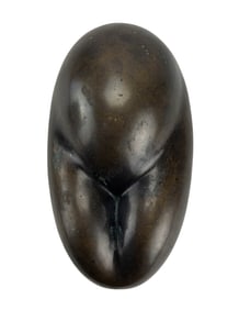 Abstract Modernist Biomorphic Bronze Sculpture