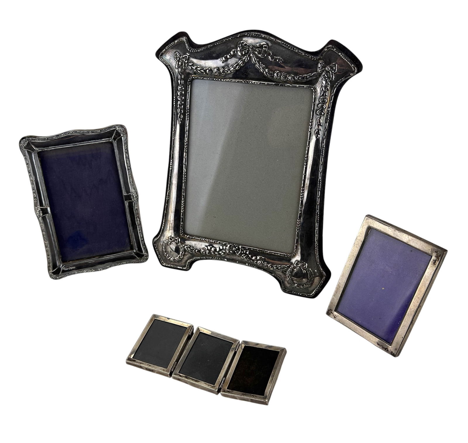 Sterling Silver Photo Photograph Picture Frames 4p (1 of 7)