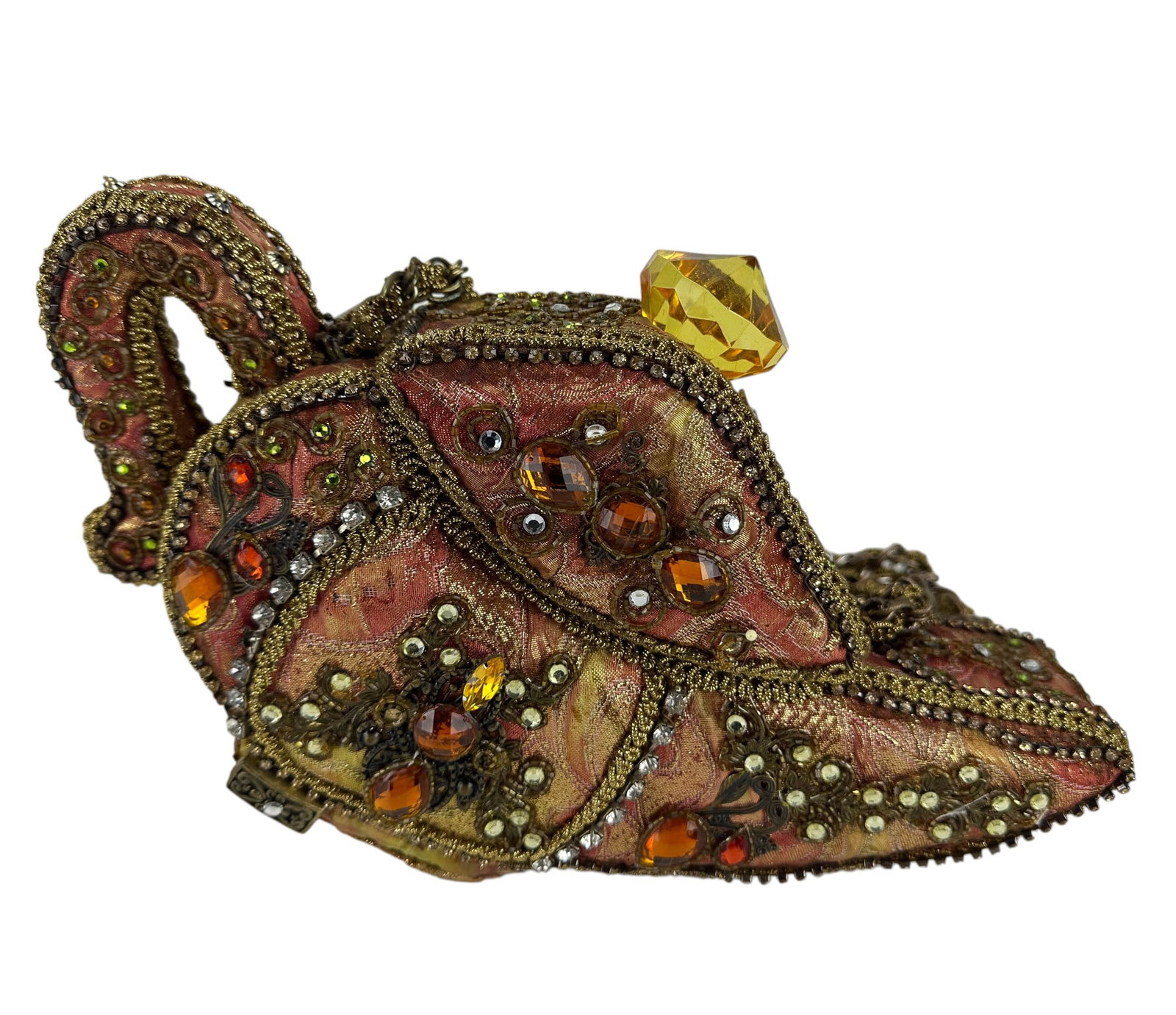 Mary Frances Bejeweled Aladdin Lamp Handbag Purse (1 of 4)
