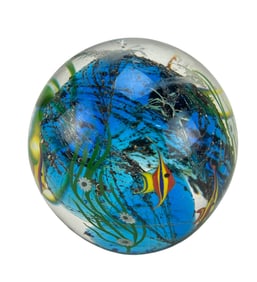 Zellique Studio Joseph Morel Paperweight SIGNED