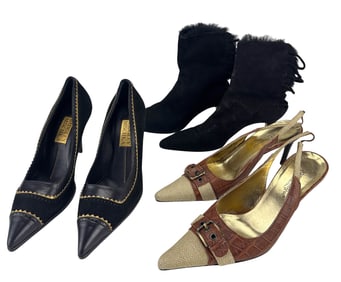 Dolce Gabbana Jimmy Choo Badgley Mischka Shoes 3PR