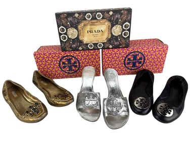 Prada & Tori Burch Ladies Designer Women's Shoes