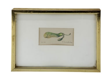 Carol Gundy Guskey 20th C Color Offset Lithograph