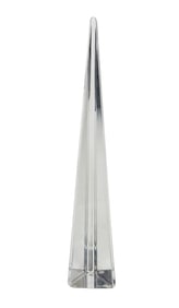 Baccarat French Crystal Pyramid Obelisk Sculpture