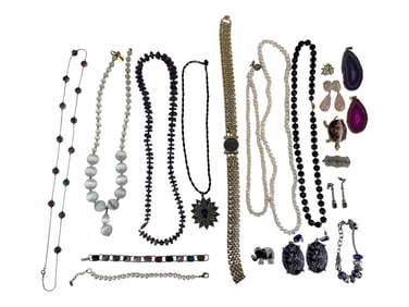 Costume Jewelry Pin Pendant Bracelet Necklace 20pc