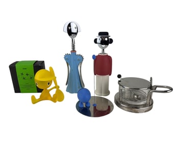 Alessi Corkscrew Condiment Server Tripod Trivet