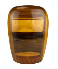 Paul La Montagne Studio Turned Wood Vessel SIGNED