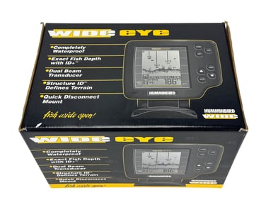 Humminbird Wide Eye Fishfinder in Original Box