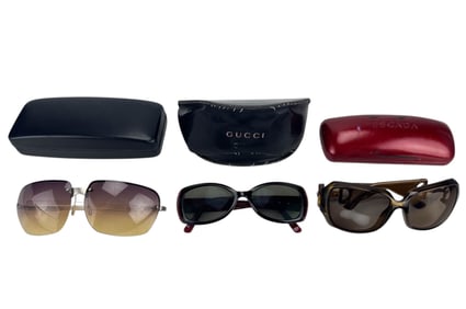 Prada Gucci Escada Designer Sunglasses ESTATE LOT