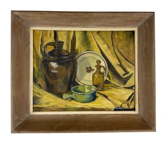 Lucille Leggett 1896-1966 Still Life Oil Painting