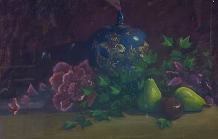 Helena van Emmerik Finn Fruit Still Life Pastel