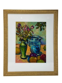 Paula Egolf Still Life Vase Jug Acrylic Painting