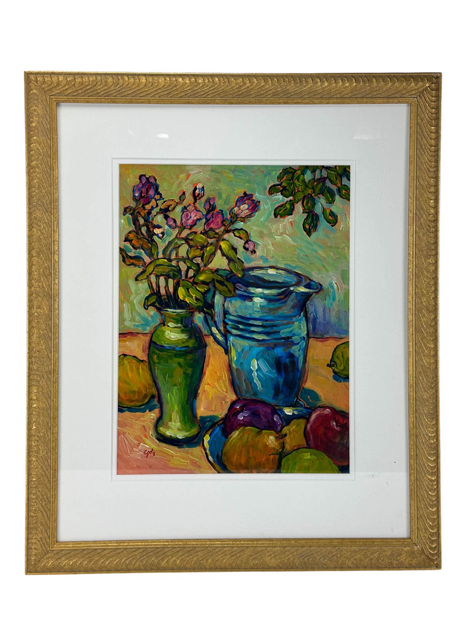 Paula Egolf Still Life Vase Jug Acrylic Painting (1 of 5)