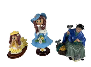 Royal Doulton & El Zipa Porcelain Ceramic Figurine