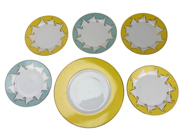 Christian Lacroix Follement Salad Plates & Charger