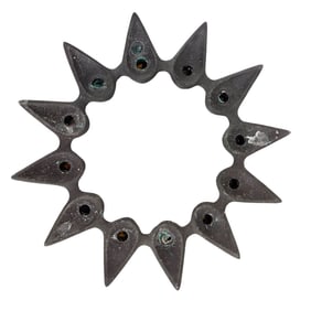 Dansk Designs Denmark Cast Iron Taper Candleholder