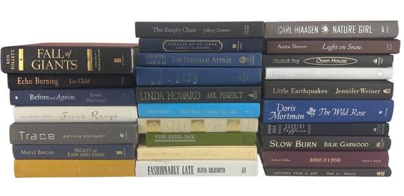Modern Fiction Nonfiction Hardcover Books 27pc LOT