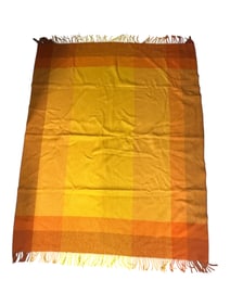 Tidstrand Swedish Ombre Wool Throw by Lena Rewell