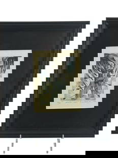 Surrealist Macabre Etching Engravings 4pc SIGNED: Estate lot of a group of four surrealisttic etchings including works by Leo Belnarik, Robert Baramov, and Renata Simlikova. Each print is pencil signed, dated, and numbered, with mythological, macabre