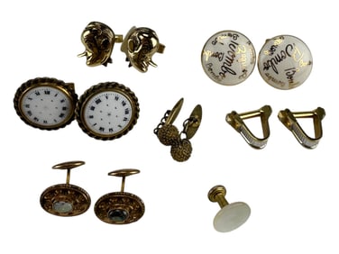 Jose Ferrer Academy Award Actor Estate Cufflinks