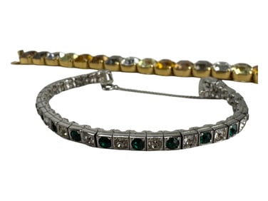 Ciner Swarovski Crystal Costume Jewelry Bracelets
