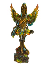 Nano Lopez 'Maria & The Seeds' Bronze Sculpture