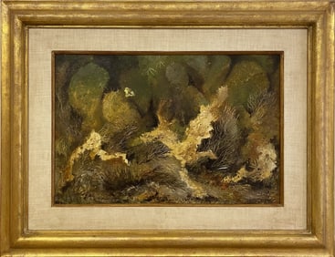 Mac Schweitzer Abstract Landscape Painting SIGNED
